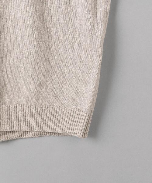 UNITED ARROWS(ユナイテッドアローズ)の「<UNITED ARROWS> ウール カシミヤ セーブル Vネックニット(ニット/セーター・メンズ・ブラック/ナチュラル・S/M/L/XL)」の10枚目の写真