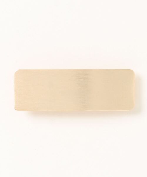 rapiecage（ラピエサージュ）の「ワイドプレートバレッタ（バレッタ/ヘアクリップ・レディース・シルバー/ゴールド・FREE）」の4枚目の写真