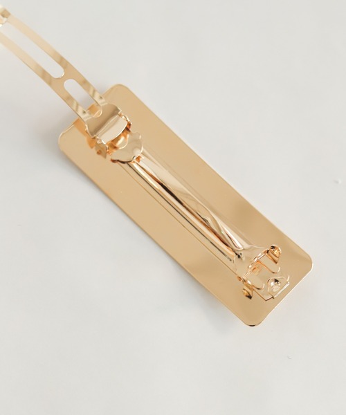 rapiecage（ラピエサージュ）の「ワイドプレートバレッタ（バレッタ/ヘアクリップ・レディース・シルバー/ゴールド・FREE）」の10枚目の写真