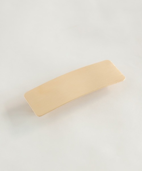 rapiecage（ラピエサージュ）の「ワイドプレートバレッタ（バレッタ/ヘアクリップ・レディース・シルバー/ゴールド・FREE）」の12枚目の写真