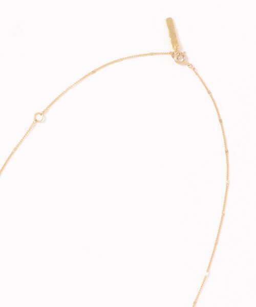 collex（コレックス）の「【Ljud/ユード】天然石コインネックレス（ネックレス・レディース・ブルー/ホワイト・フリー）」の4枚目の写真