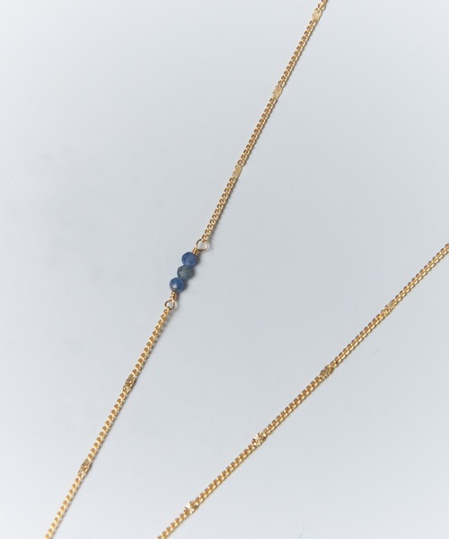 collex（コレックス）の「【Ljud/ユード】天然石コインネックレス（ネックレス・レディース・ブルー/ホワイト・フリー）」の17枚目の写真