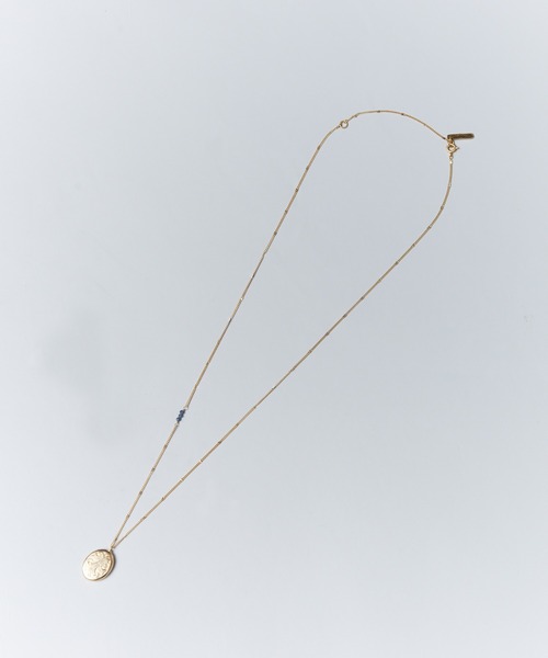 collex（コレックス）の「【Ljud/ユード】天然石コインネックレス（ネックレス・レディース・ブルー/ホワイト・フリー）」の15枚目の写真
