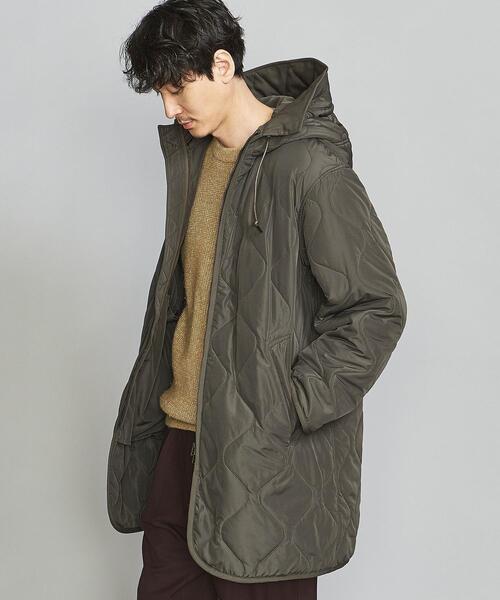 BEAUTY&YOUTH UNITED ARROWS（ビューティーアンドユースユナイテッドアローズ）の「BY ゴード キルト ジップ コート（ミリタリージャケット・メンズ・ブラック/オリーブ・S/M/L/XL）」の21枚目の写真