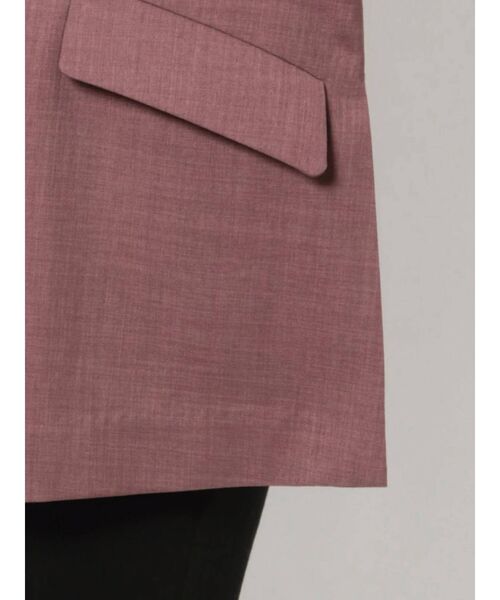 LAGUNAMOON（ラグナムーン）の「ギャザースリーブロングテーラードジャケット（テーラードジャケット・レディース・アイボリー/プラム/モカ・FREE）」の19枚目の写真