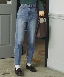 Chaco closet | ハイウエストセンタープレステーパードデニムパンツ(デニムパンツ)