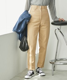 Chaco closet（チャコ クローゼット）の「ハイウエストセンタープレステーパードデニムパンツ（デニムパンツ）」