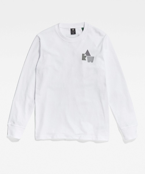 G-STAR(ジースター)の「LIGHTWEIGHT BACK TAPE SWEATER/ロンT(Tシャツ/カットソー・メンズ・ホワイト/ベージュ系その他・SMALL/MEDIUM/LARGE/X-LARGE/X-SMALL)」の7枚目の写真