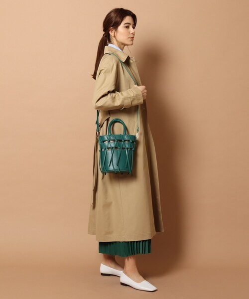 DRESSTERIOR(ドレステリア)の「◆【3WAY】ノットバケットバッグ(ハンドバッグ・レディース・ブラック/グリーン・00)」の15枚目の写真
