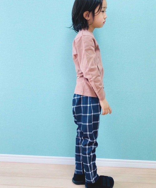 THE CASUAL(カジュアル)の「無地 総柄 サルエルパンツ キッズ(その他パンツ・キッズ・グレー系2/ブラウン系/ブラック/杢グレー/チャコール/ブラウン/ネイビー/ブラック系2/ネイビー系/ベージュ/グレー系1/ベージュ系/グレー系/ブラック系1/ブラック系・150cm/160cm/110cm/130cm/140cm/120cm)」の20枚目の写真
