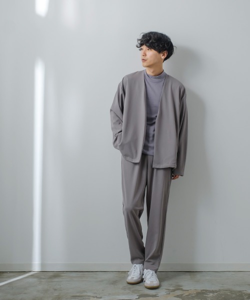 improves（インプローブス）の「スムース ハイネック ロンT（Tシャツ/カットソー・メンズ・ブラック/ワイン/グレー/グレイッシュベージュ/ベージュ/ライトブルー/マスタード/オフホワイト・MEDIUM/X-LARGE/LARGE）」の16枚目の写真