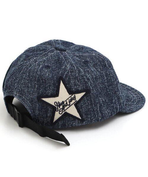 BREEZE（ブリーズ）の「ワッペンキャップ（キャップ・キッズ・インディゴブルー/レッド・50/54/58）」の4枚目の写真