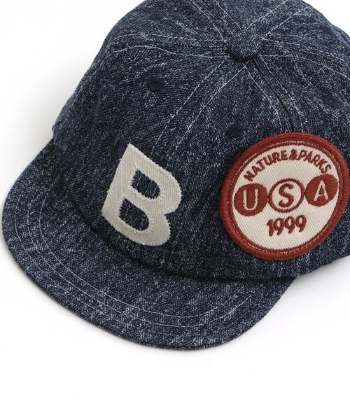 BREEZE（ブリーズ）の「ワッペンキャップ（キャップ・キッズ・インディゴブルー/レッド・50/54/58）」の10枚目の写真