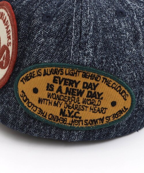 BREEZE（ブリーズ）の「ワッペンキャップ（キャップ・キッズ・インディゴブルー/レッド・50/54/58）」の9枚目の写真