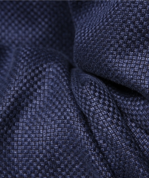 TAGLIATORE（タリアトーレ）の「TAGLIATORE / “TORNEO 3B” リネン × シルク ホップサック（テーラードジャケット・メンズ・インディゴブルー・42/44/46/48）」の12枚目の写真