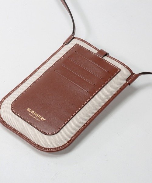 ECHELLE Liberte（エシェルリベルテ）の「BURBERRY バーバリー フォンケース ショルダーバッグ（ショルダーバッグ・レディース・オフホワイト/ベージュ・FREE）」の14枚目の写真