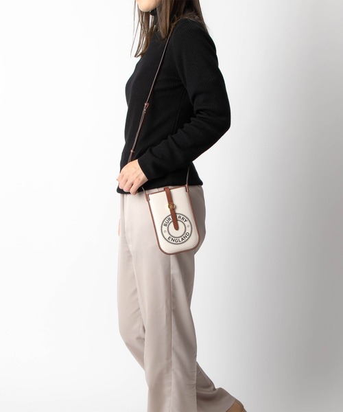 ECHELLE Liberte（エシェルリベルテ）の「BURBERRY バーバリー フォンケース ショルダーバッグ（ショルダーバッグ・レディース・オフホワイト/ベージュ・FREE）」の21枚目の写真