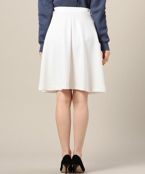 BEAUTY&YOUTH UNITED ARROWS（ビューティーアンドユースユナイテッドアローズ）の「BYTF エステルダブル フレアスカート◆（スカート・レディース・ホワイト/ブラック/オリーブ/ライトブルー・フリー）」の7枚目の写真