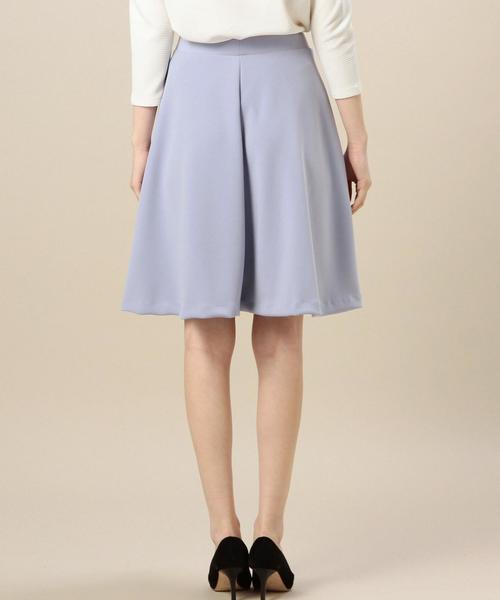 BEAUTY&YOUTH UNITED ARROWS（ビューティーアンドユースユナイテッドアローズ）の「BYTF エステルダブル フレアスカート◆（スカート・レディース・ホワイト/ブラック/オリーブ/ライトブルー・フリー）」の16枚目の写真