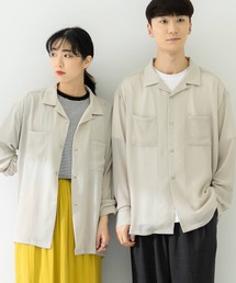 SENSE OF PLACE by URBAN RESEARCH | 『ユニセックス』シアーヨウリュウオープンカラーシャツA(シャツ/ブラウス)
