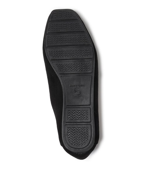 SHOO・LA・RUE(シューラルー)の「◆楽ちんスクエアパンプス(その他シューズ・レディース・ライトグレー/ブラック/イエロー・25/35/45)」の5枚目の写真