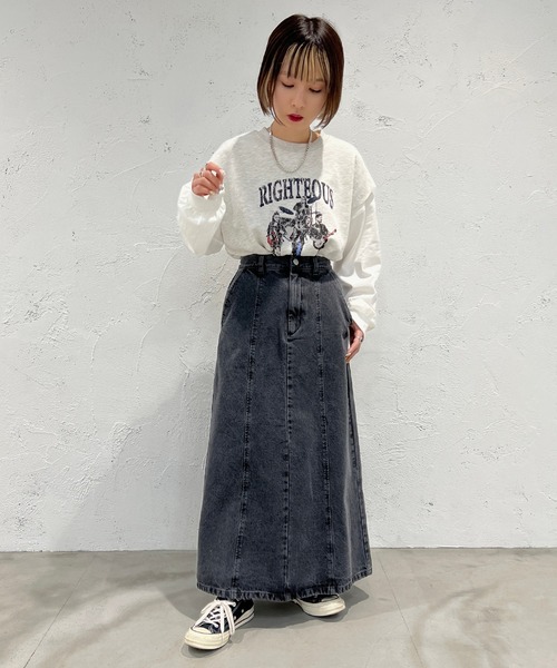 apres jour mignon（アプレジュールミニョン）の「スウェットベスト【ZOZOTOWN限定アイテム】（ベスト・レディース・ブラック/グリーン/ナチュラル・X-LARGE/フリー）」の12枚目の写真