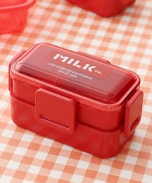 LIFE STYLE|LOGO TOW TIERED LUNCH BOX RED