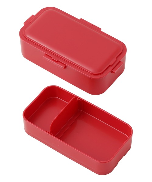 MILKFED.（ミルクフェド）の「LIFE STYLE｜LOGO TOW TIERED LUNCH BOX RED（お弁当箱・レディース・レッド・ONE SIZE）」の10枚目の写真