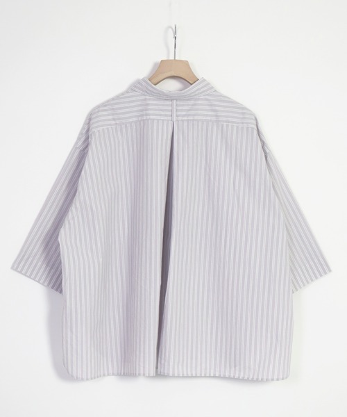 FABRIQUE en Planete terre（ファブリケアンプラネテール）の「[ FABRIQUE en Planete terre ]　Shirt（シャツ/ブラウス・レディース・グレー系その他/パープル系その他・38）」の13枚目の写真
