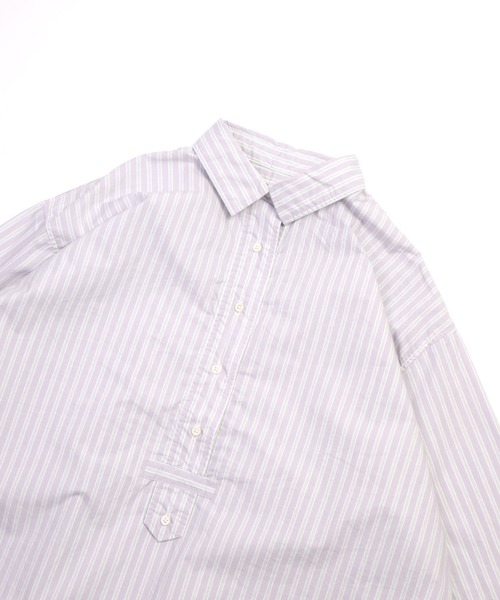 FABRIQUE en Planete terre（ファブリケアンプラネテール）の「[ FABRIQUE en Planete terre ]　Shirt（シャツ/ブラウス・レディース・グレー系その他/パープル系その他・38）」の20枚目の写真