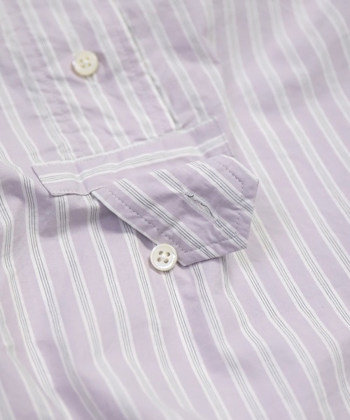 FABRIQUE en Planete terre（ファブリケアンプラネテール）の「[ FABRIQUE en Planete terre ]　Shirt（シャツ/ブラウス・レディース・グレー系その他/パープル系その他・38）」の12枚目の写真