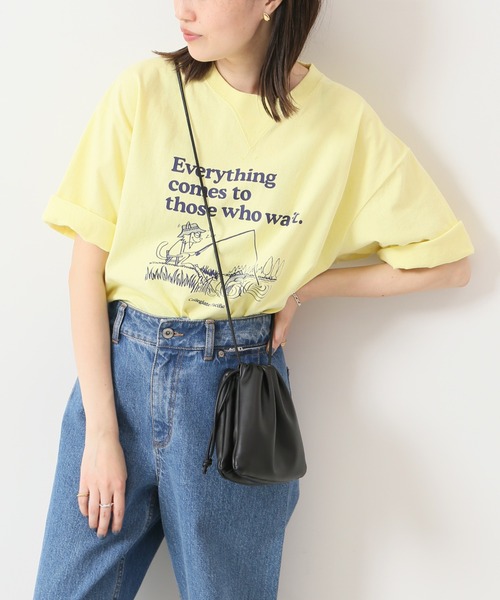 Collegiate Pacific カレッジエイト パシフィック Logotシャツ 洗濯機洗い可 Tシャツ カットソー Slobe Iena スローブイエナ のファッション通販 Zozotown
