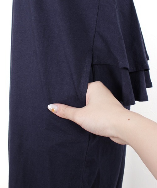 MAJESTIC LEGON｜バックレースアップフリルワンピース | Rakuten