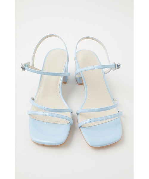MOUSSY(マウジー)の「STRAP サンダル(サンダル・レディース・ブラック/キナリ/ライトブルー/グリーン・LARGE/MEDIUM/SMALL)」の1枚目の写真