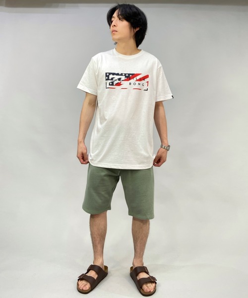 BILLABONG(ビラボン)の「BILLABONG/ビラボン レギュラーフィット ブランドロゴTシャツ BC011-230(Tシャツ/カットソー・メンズ・ホワイト/ブラック/ホワイト系その他・S/M/L/XL)」の14枚目の写真