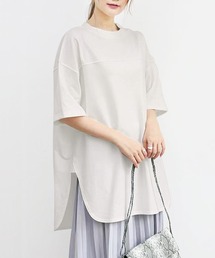 サイドスリットカットソー