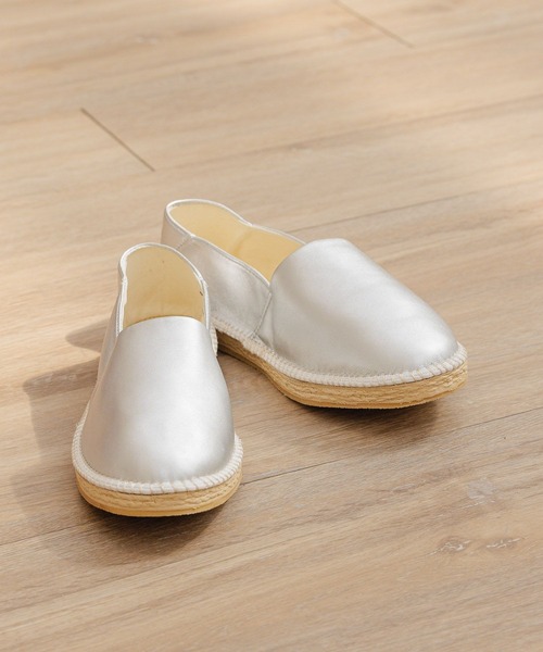 GLOBAL WORK（グローバルワーク）の「ベリ楽リラックスエスパ/273357（その他シューズ・レディース・ライトグレー/その他/ホワイト系その他3/ブラック/オフホワイト・MEDIUM/LARGE/SMALL）」の4枚目の写真