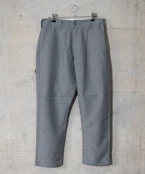 JOHN'S CLOSET(ジョンズクローゼット)の「【i】ポリトロワイドテーパードパンツ(その他パンツ・メンズ・サックスブルー/モカ/グレー/ブラック/ホワイト/ブルー・MEDIUM/LARGE/X-LARGE)」の3枚目の写真