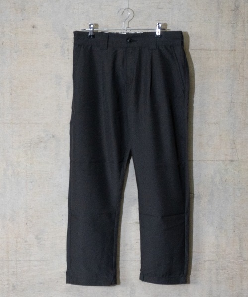 JOHN'S CLOSET(ジョンズクローゼット)の「【i】ポリトロワイドテーパードパンツ(その他パンツ・メンズ・サックスブルー/モカ/グレー/ブラック/ホワイト/ブルー・MEDIUM/LARGE/X-LARGE)」の2枚目の写真