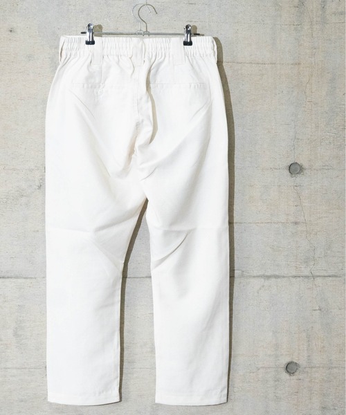 JOHN'S CLOSET(ジョンズクローゼット)の「【i】ポリトロワイドテーパードパンツ(その他パンツ・メンズ・サックスブルー/モカ/グレー/ブラック/ホワイト/ブルー・MEDIUM/LARGE/X-LARGE)」の16枚目の写真