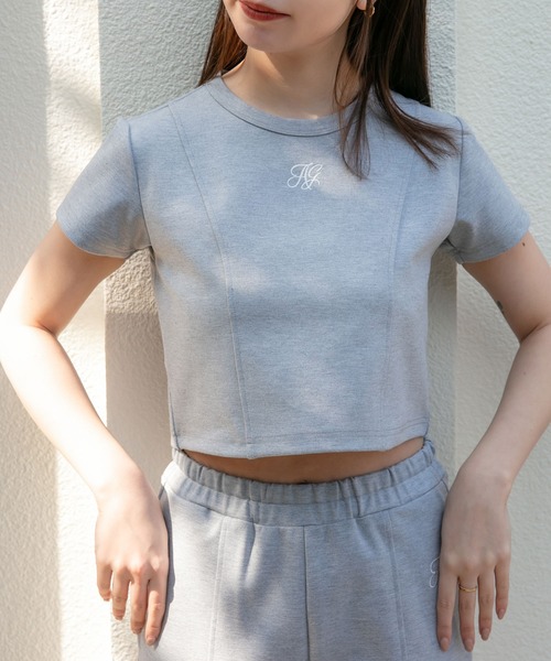 ANDGEEBEE（アンジービー）の「ポンチミニトップス（その他トップス・レディース・ブラック/グレー・MEDIUM）」の22枚目の写真