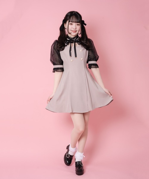 REVOLVE ピンク ハイネック ミニワンピース REVOLVE ピンク ハイネック ミニワンピース