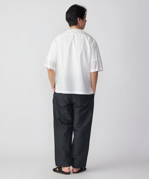 Still by hand スティルバイハンド ワイドイージーパンツ チノパン セール】【SHIPS別注】STILL BY HAND: リネン/コットン ワイド
