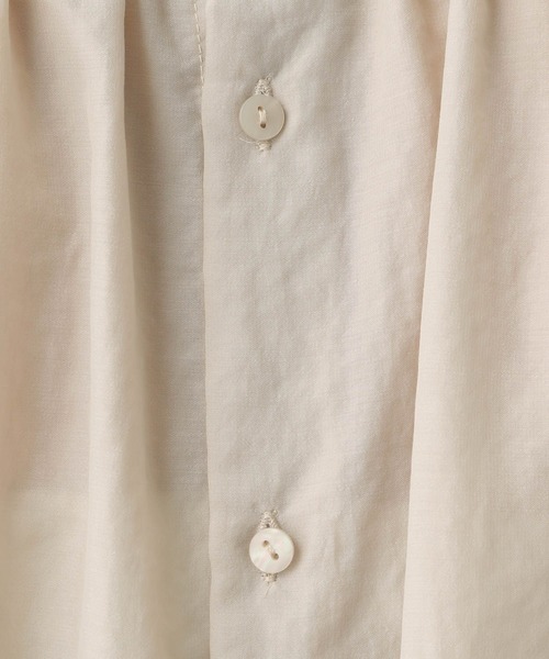 LEPSIM（レプシィム）の「パフスリーブチュニック　279705（シャツ/ブラウス・レディース・ネイビー/イエロー/グレイッシュベージュ・MEDIUM/LARGE）」の17枚目の写真