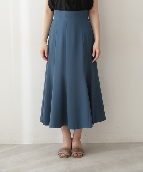 PROPORTION BODY DRESSING（プロポーションボディドレッシング）の「トライアングルフレアースカート / 1212220503（スカート・レディース・グリーン/オレンジ/ブルー・SMALL/MEDIUM）」の7枚目の写真