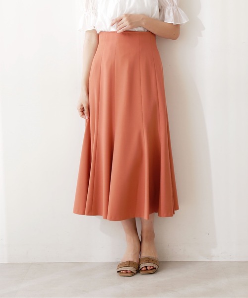 PROPORTION BODY DRESSING（プロポーションボディドレッシング）の「トライアングルフレアースカート / 1212220503（スカート・レディース・グリーン/オレンジ/ブルー・SMALL/MEDIUM）」の5枚目の写真