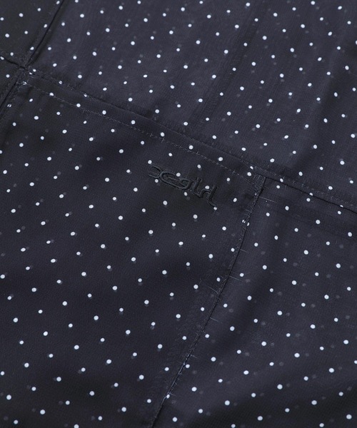 X-girl（エックスガール）の「CHIFFON SEAM DETAIL SHIRT/シフォン シースルーシャツ（シャツ/ブラウス・レディース・ブラック/ベージュ・S/M）」の8枚目の写真