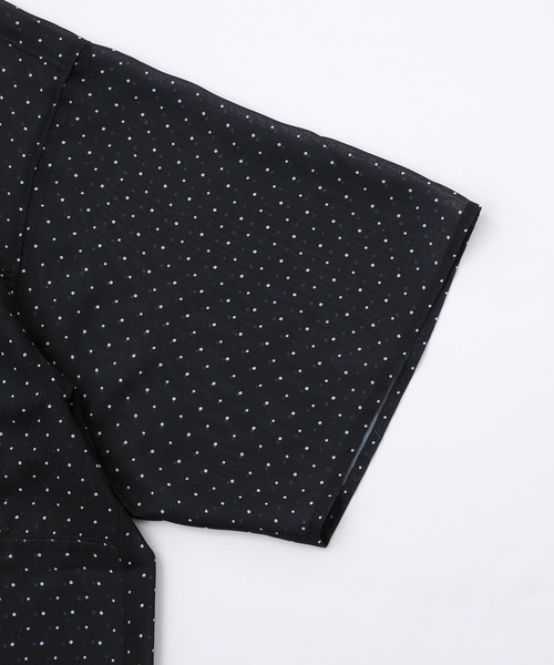 X-girl（エックスガール）の「CHIFFON SEAM DETAIL SHIRT/シフォン シースルーシャツ（シャツ/ブラウス・レディース・ブラック/ベージュ・S/M）」の9枚目の写真