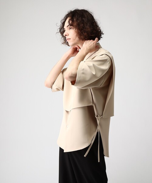 tk.TAKEO KIKUCHI(ティーケータケオキクチ)の「◆リアルレイヤード2WAYシャツ(シャツ/ブラウス・メンズ・ブラック/ライトグリーン/ライトベージュ・01/02/03)」の20枚目の写真