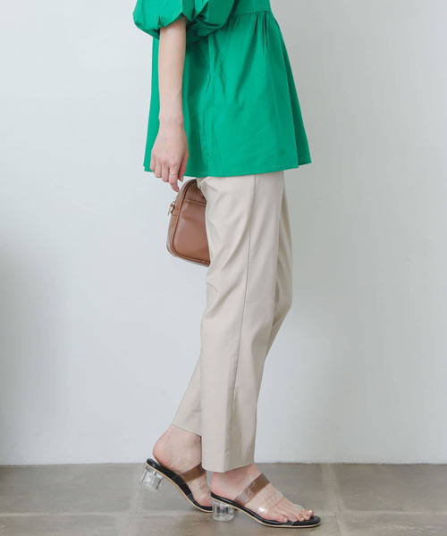 SENSE OF PLACE by URBAN RESEARCH（センスオブプレイスバイアーバンリサーチ）の「『TALLサイズあり』ストレッチスリムテーパードパンツ（その他パンツ・レディース・ブラック/ブルー/ライトベージュ・SMALL/MEDIUM/LARGE/X-SMALL/TALL）」の13枚目の写真